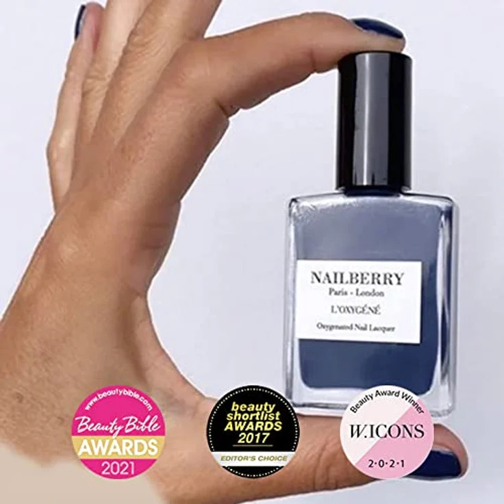 NAILBERRY L'Oxygéné Number 69, atmungsaktiver Nagellack, 15 ml, vegan und cruelty-free – Bild 2