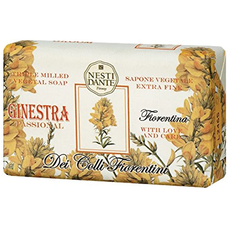 Nesti Dante Nesti Dante Dei Colli Fiorentini ginestra ginster Seife 250 g für Alle Hauttypen geeignet – Bild 3