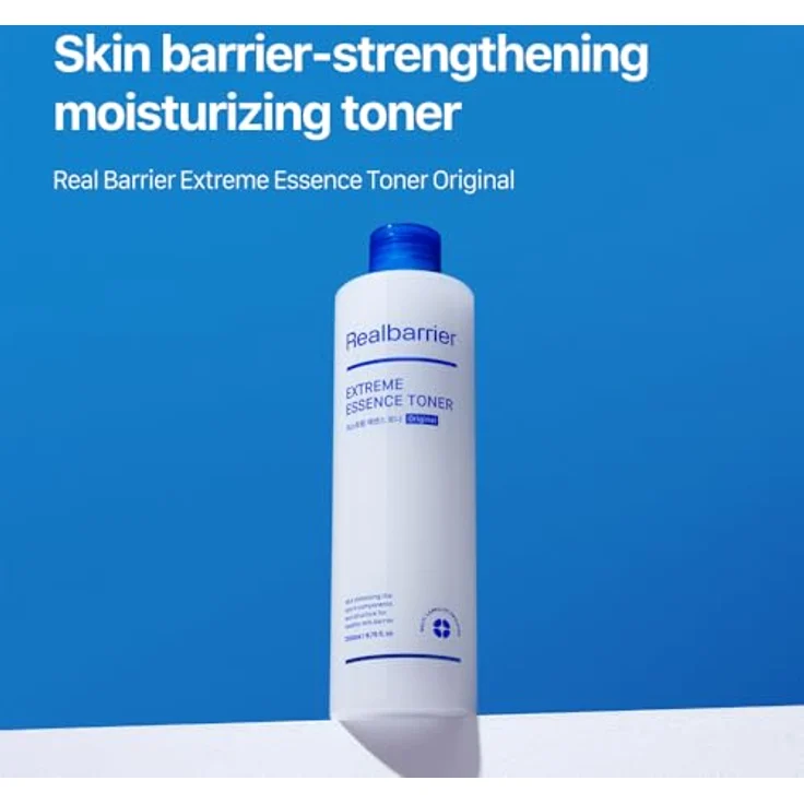 NoName REAL BARRIER Extreme Essence Toner, feuchtigkeitsspendendes Gesichtswasser für empfindliche und trockene Haut, 190 ml – Bild 8