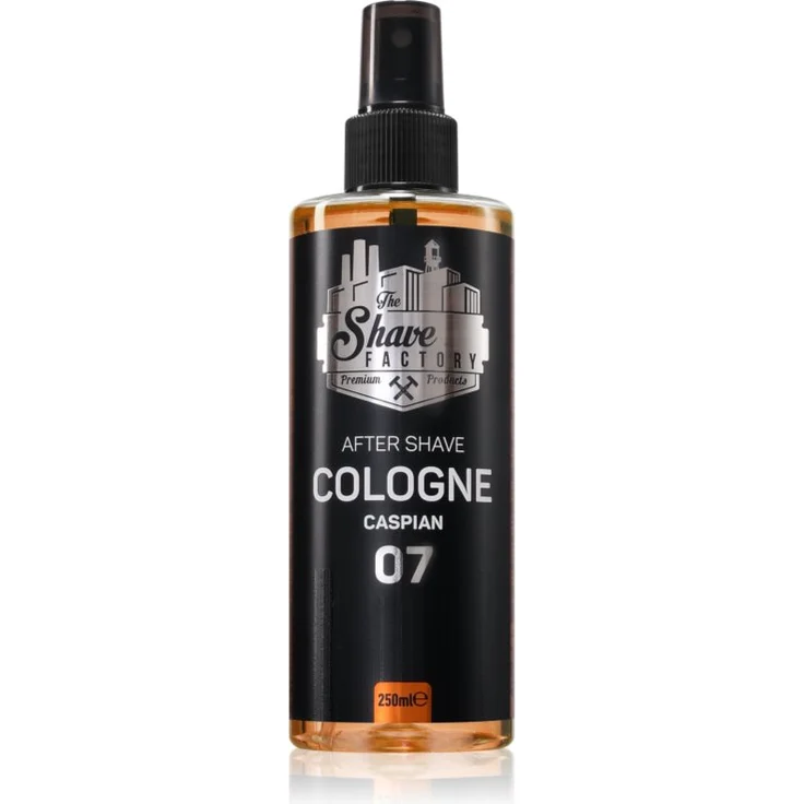 The Shave Factory 07 Caspian After Shave, 250 ml zur Hautberuhigung und Reduzierung von Hautrötungen