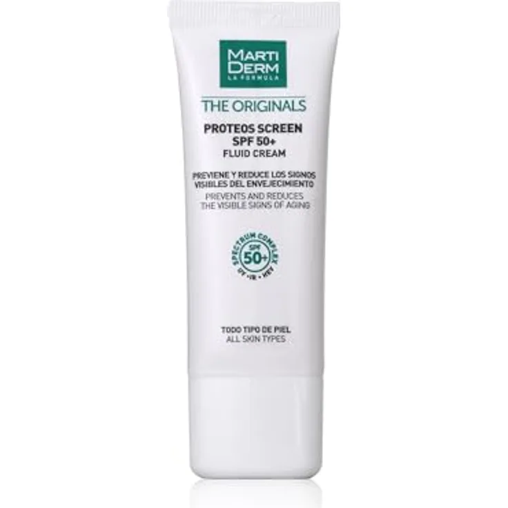 Martiderm The Originals Proteos Screen SPF50 + Fluid Cream 40 ml, Sonnencreme
