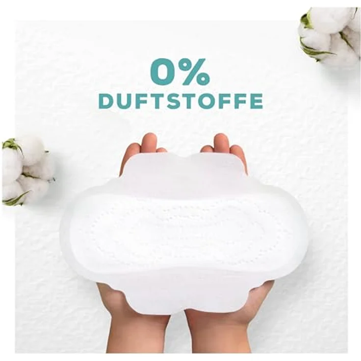 Always Cotton Protection Ultra Damenbinden mit Flügeln, 100% Bio-Baumwolle, 11 Stück – Bild 4