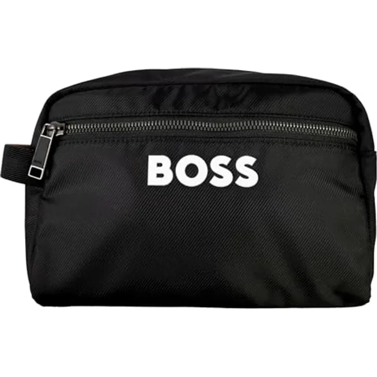 Boss Catch 3.0 Kulturbeutel, 24 cm, schwarz, 100% Polyester, Beauty Case