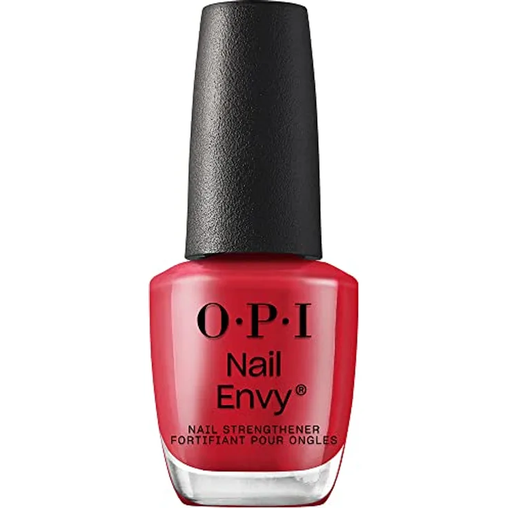 OPI Nail Envy Big Apple Red Nagellack – Original OPI Treatment mit veganer Formel – Schützt die Naturnägel – Langanhaltender Glanz – 15 ml