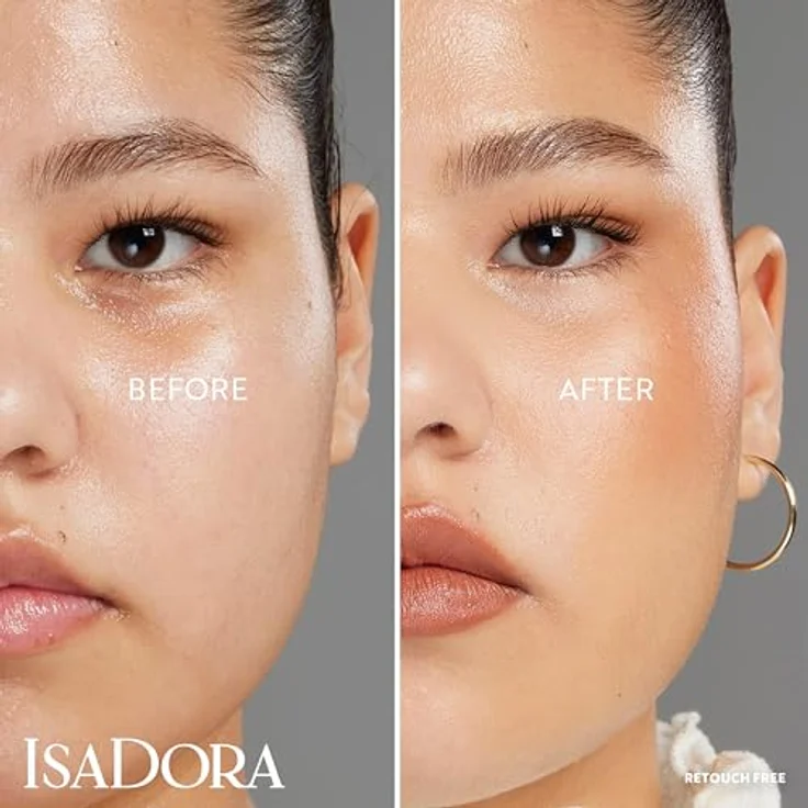 IsaDora CC + Cream, feuchtigkeitsspendende CC Cream mit SPF 30, Farbton 9N Deep, 30 ml – Bild 3