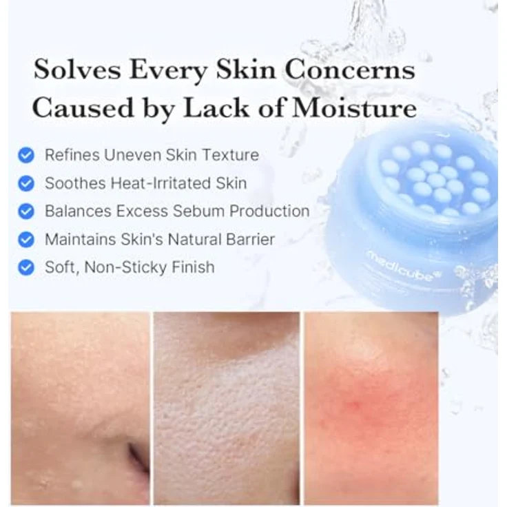 Medicube Hyaluronic Moisturizing Capsule Cream 55g – Leichte Gel-Creme mit Hyaluronsäure, Panthenol & Ceramiden zur Feuchtigkeitspflege und Unterstützung der Hautbarriere – Bild 5