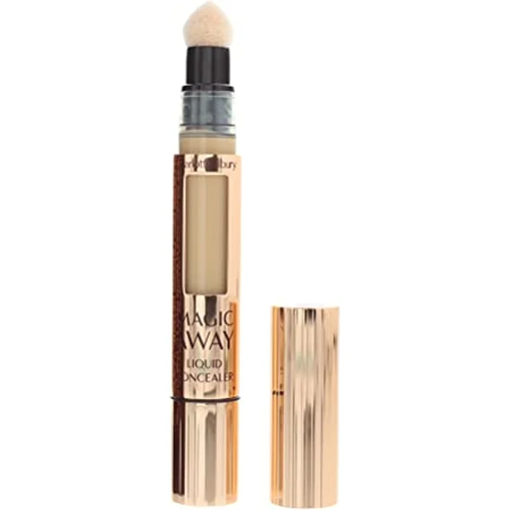 Charlotte Tilbury Magic Away Liquid Concealer 4 ml, hochdeckender Concealer für dunkle Ringe und Falten, Farbe 5.5 - Medium – Bild 3