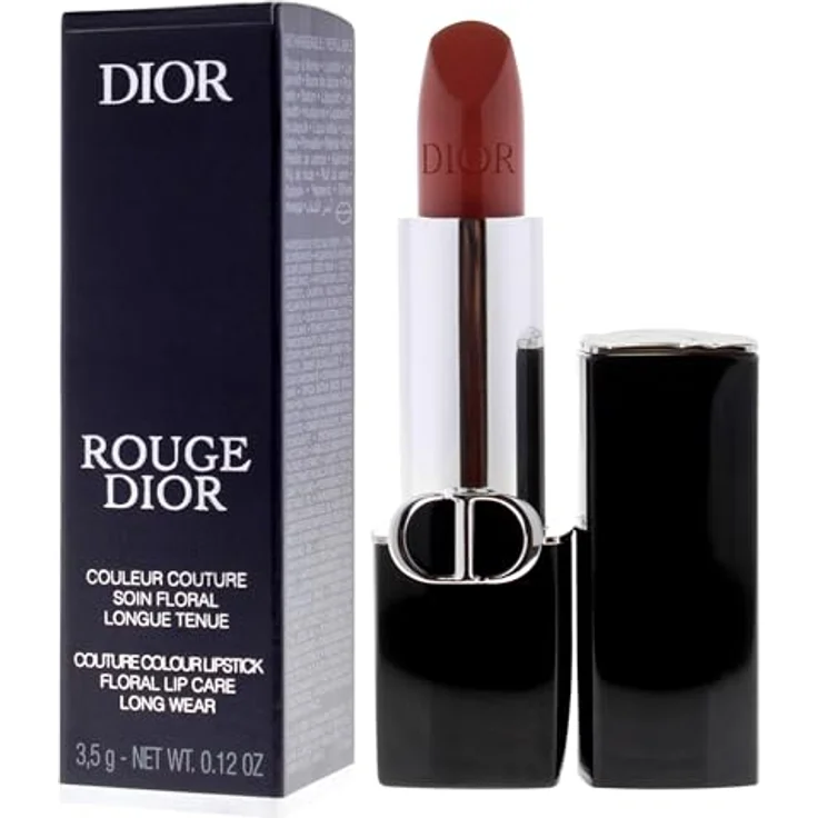 DIOR Rouge Dior Satin Lipstick Nr.434 Promenade, Lippenstift mit samtigem Finish, 3,5 g – Bild 4