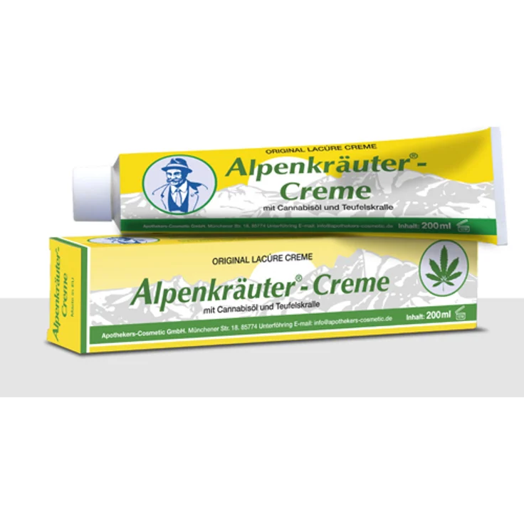 Alpenkräuter Creme 200 ml  – Bild 1