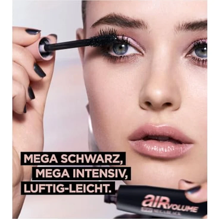L'Oréal Air Volume 30H Mega Black Mascara 9.4 ml Nr. 0 - schwarz – Bild 2