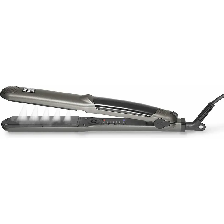 Jean Louis David Vapor Style r, Dampfglätteisen mit Turmalinkeramikplatten, einstellbarer Dampfleistung und temperaturregulierbar von 150 °C bis 235 °C, 30 ml Wassertank