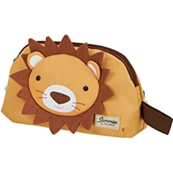 Samsonite Happy Sammies Eco - Kulturbeutel, 23,5 cm, 2.5 L, Gelb (Lion Lester)