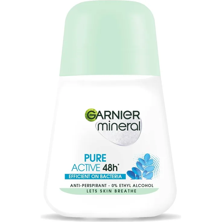 Garnier Mineral Roll-on Deodorant Pure Active, 48h Schutz, 50ml