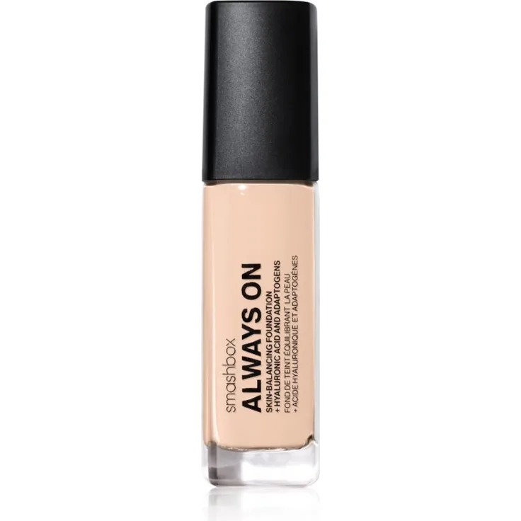 Smashbox Always On Skin Balancing Foundation, langanhaltende Make-up Foundation mit feuchtigkeitsspendender Wirkung, Farbton F20C - LEVEL-TWO FAIR WITH A COOL UNDERTONE, 30 ml