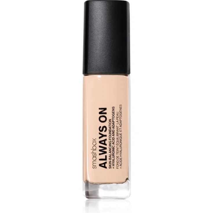 Smashbox Always On Skin Balancing Foundation, langanhaltende Make-up Foundation mit feuchtigkeitsspendender Wirkung, Farbton F20C - LEVEL-TWO FAIR WITH A COOL UNDERTONE, 30 ml
