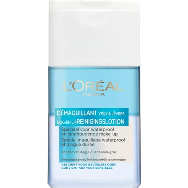 LOral Paris Oog & Lip Reiniging - 125 ml - Make-upreiniging