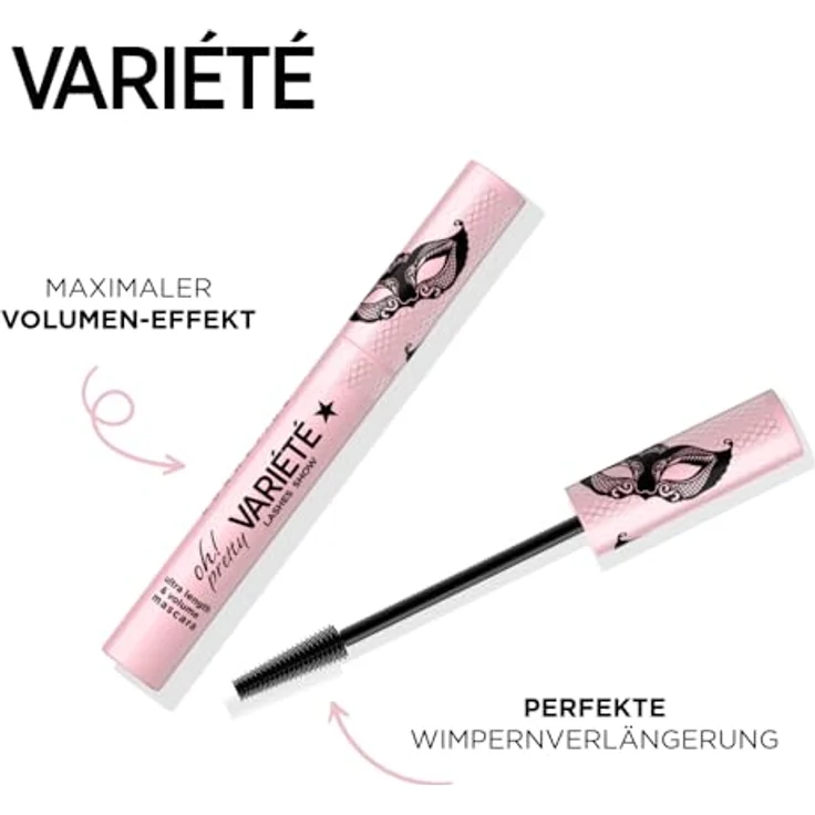 EVELINE Cosmetics Variété Oh! Mascara, voluminisierende und verlängernde Wimpern, 10 ml – Bild 2