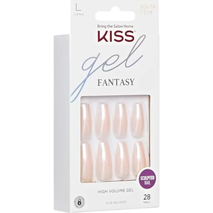 KISS Gel Fantasy High Volume Gel künstliche Fingernägel Hold Me Closer 28 St. Maniküre-Set für Damen – Bild 8