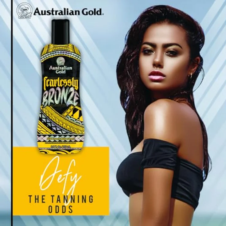 Australian Gold Fearlessly Bronze, Selbstbräuner 250ml für einen natürlichen, streifenfreien Teint – Bild 3