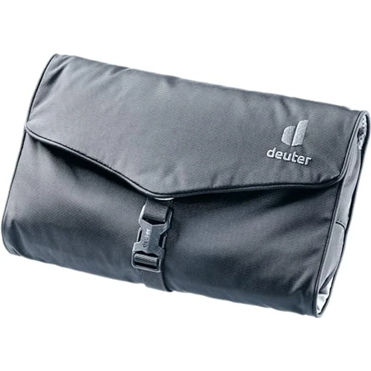 Deuter Wash Bag II, Necessaire für Reisen und Zuhause, Schwarz, 2 l – Bild 1