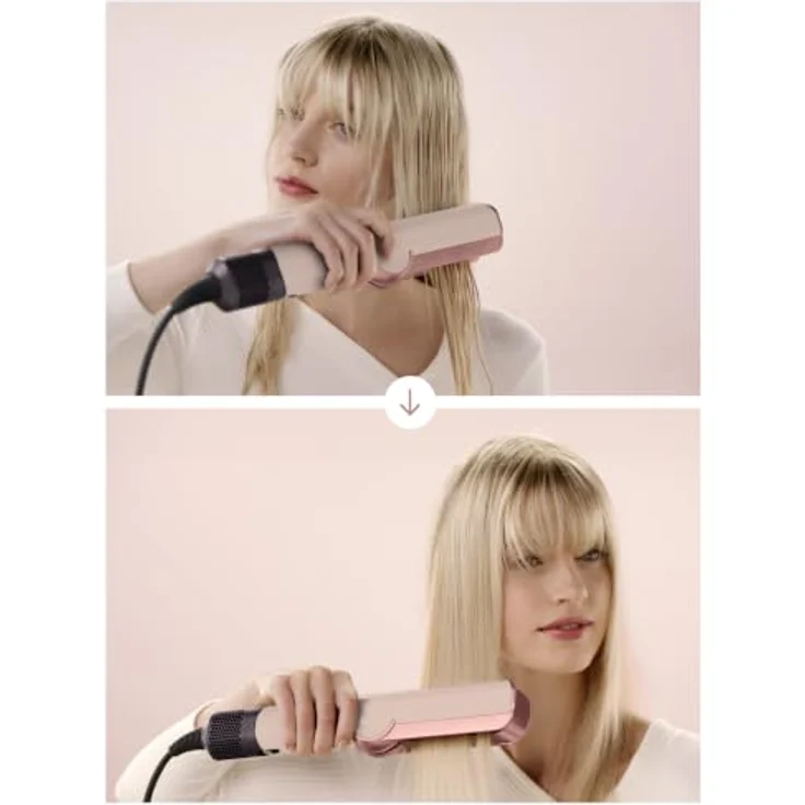 Dyson Airstrait™ Haarglätter Glätteisen, Trocknen und Glätten mit Luft, Ceramic Pink/Roségold, mit Kammaufsatz und automatischer Pausenfunktion – Bild 7