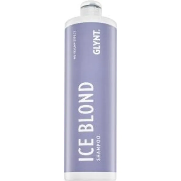 Glynt Ice Blond Shampoo, neutralisierendes Shampoo gegen Gelbstich für platinblondes und graues Haar, 1000 ml