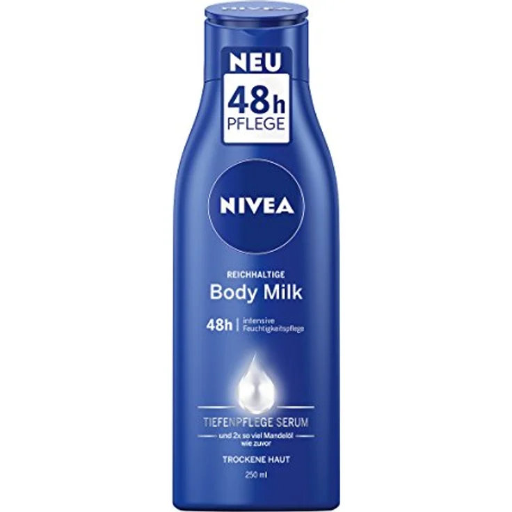 NIVEA Körper-Milch, 250 ml Flasche, Reichhaltige Body Milk – Bild 1