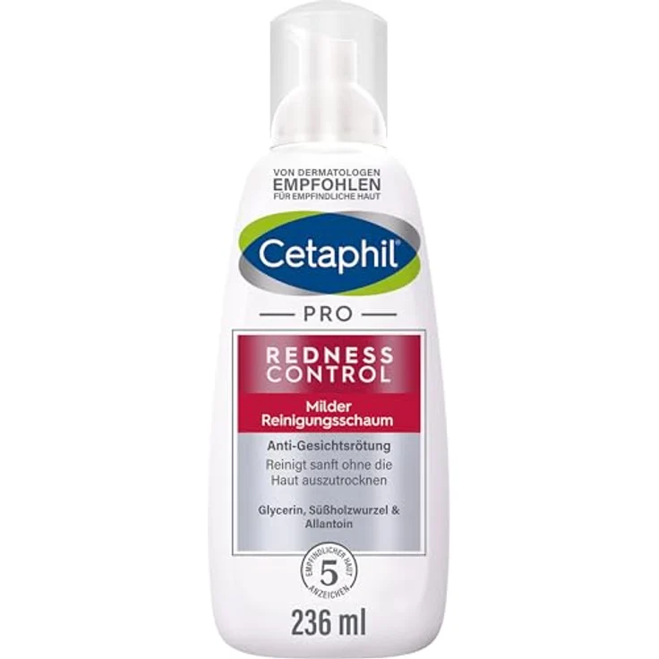Galderma Cetaphil Redness Control Milder Reinigungsschaum 236 ml, für Damen und Herren  – Bild 2