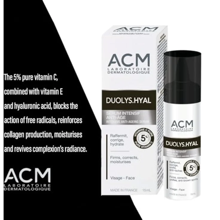 ACM Duolys Hyal Intensiv-Serum, 15 ml, Gesichtsserum gegen Hautalterung mit intensiver Feuchtigkeitspflege – Bild 6