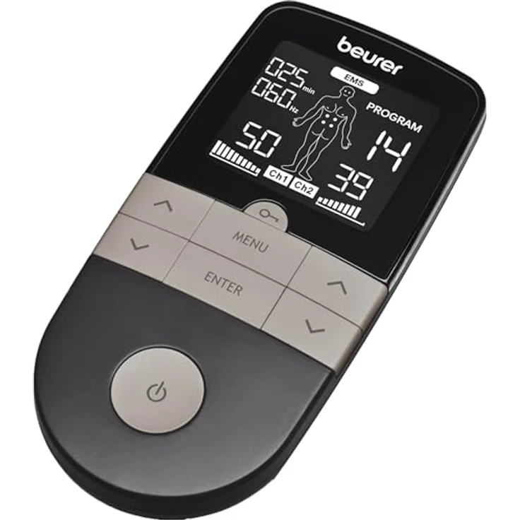 BEURER EM 1 R Relief+, Digital TENS-EMS-Gerät zur Schmerztherapie, Muskelstimulation und Entspannung – Bild 3
