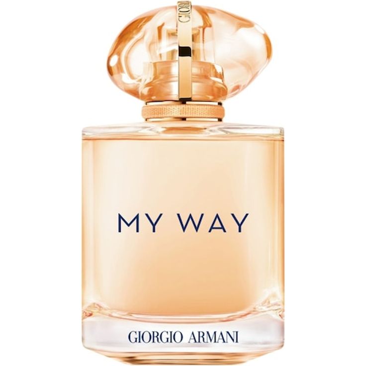 Armani My Way Sunny Vanilla Eau de Parfum Spray, blumig-fruchtiger Damen-Duft 90 ml, leuchtend gelber Flakon