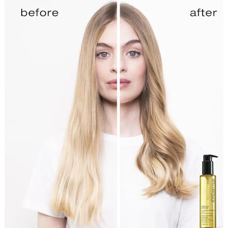 Shu Uemura Essence Absolue Haaröl, Für trockenes Haar, Mit Kamilienöl, Spendet Feuchtigkeit und UV-Schutz, 150 ml – Bild 2
