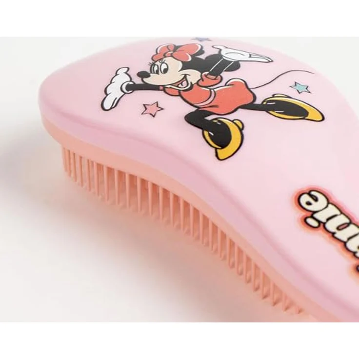 Cerda Minnie Maus Haarbürste für Kinder – Entwirrbürste aus bruchsicherem ABS-Kunststoff, ideal für nasses und trockenes Haar – Bild 2