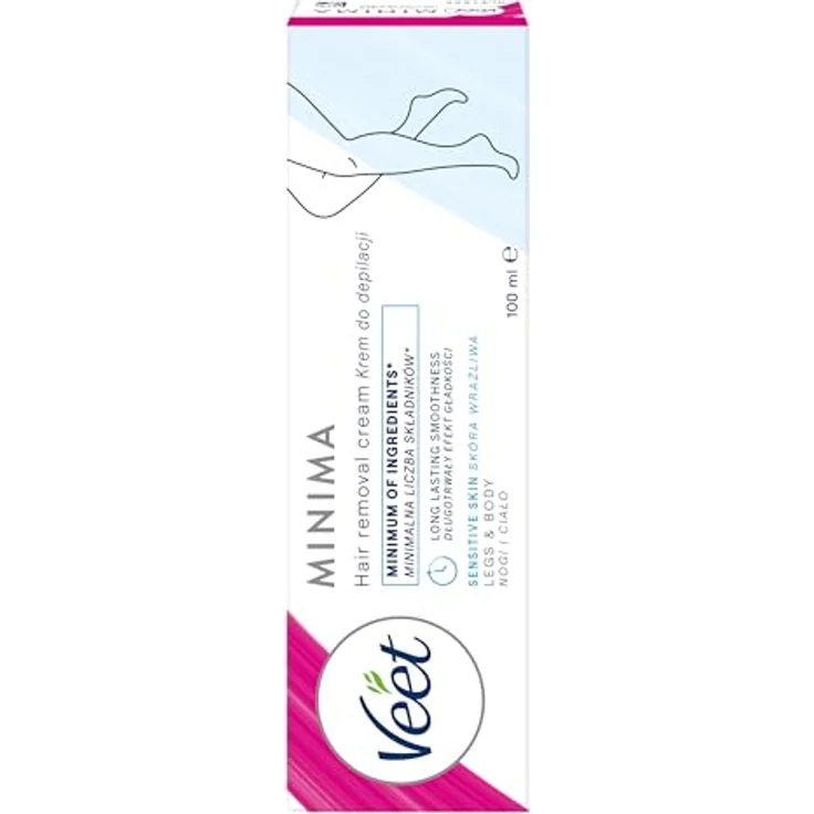 Veet Silk & Fresh Hair Removal Cream Enthaarungscreme auch für empfindliche Haut geeignet 100 ml – Bild 4