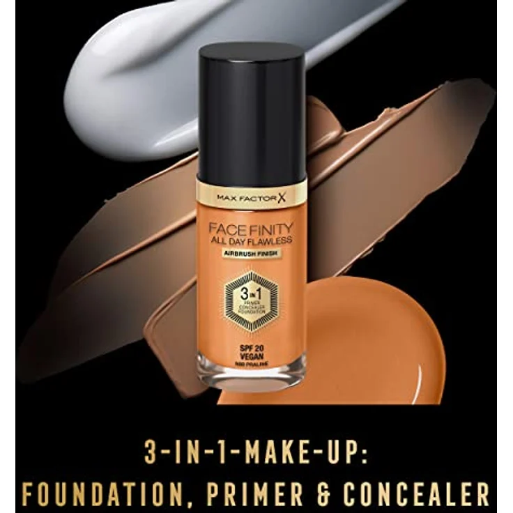Max Factor Facefinity 3IN1 Primer, Concealer & Foundation #64 30 ml – Bild 4