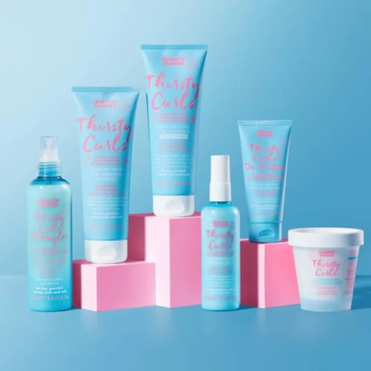 Umberto Giannini Thirsty Curls Anti-Frizz Transf. Cream, nicht fettende Haarcreme & Stylingcreme für Damen, 100 ml, Hitzeschutz bis 230°C, feuchtigkeitsspendend, mit Hyaluronsäure und schwarzem Haferextrakt – Bild 8