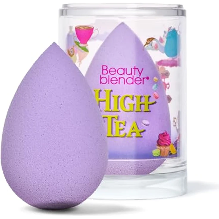 BeautyBlender High Tea – Make-up Schwamm für Foundation, BB-Creme, Concealer, Puder und Creme-Rouge, Latexfrei, Vegan, Teeparty-inspiriertes Design – Bild 2