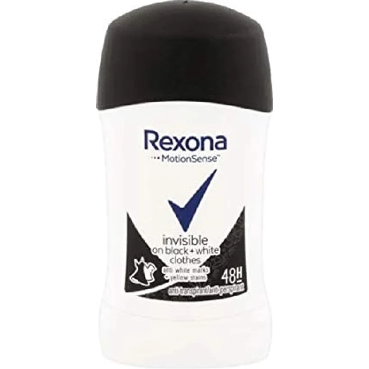 Rexona Deodorant Stick 40 ml Invisible Schwarz & White Diamond – Bild 2