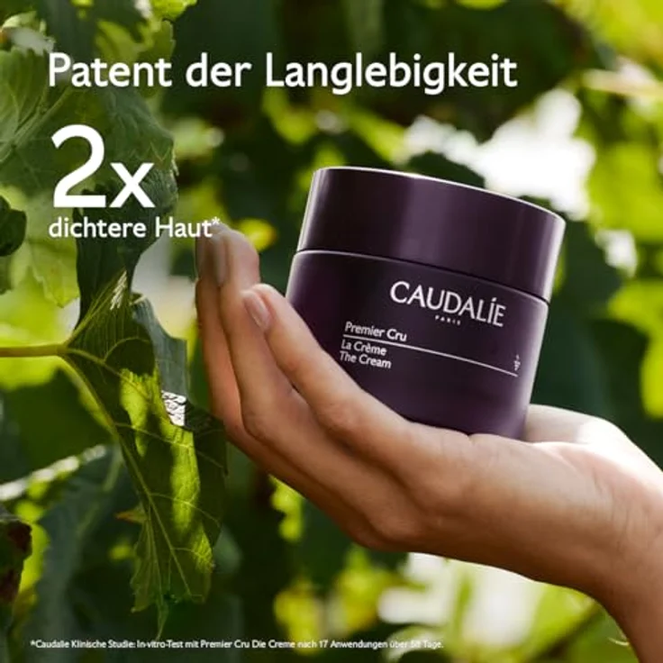 Caudalie Premier Cru Die Creme, Anti-Aging Gesichtscreme mit Longevity-Patent, 50 ml – Bild 3