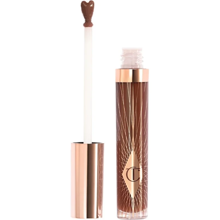 Charlotte Tilbury Collagen Lip Bath Lipgloss 7,9 ml, Pflege mit senfkeimextrakt und Meereskollagen, Farbe Pillow Talk Deep