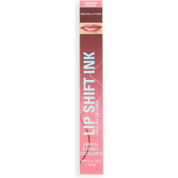 REVOLUTION Lip Shift Ink Peel-Off Lipliner, matte tintenähnliche Farbe, 20 g