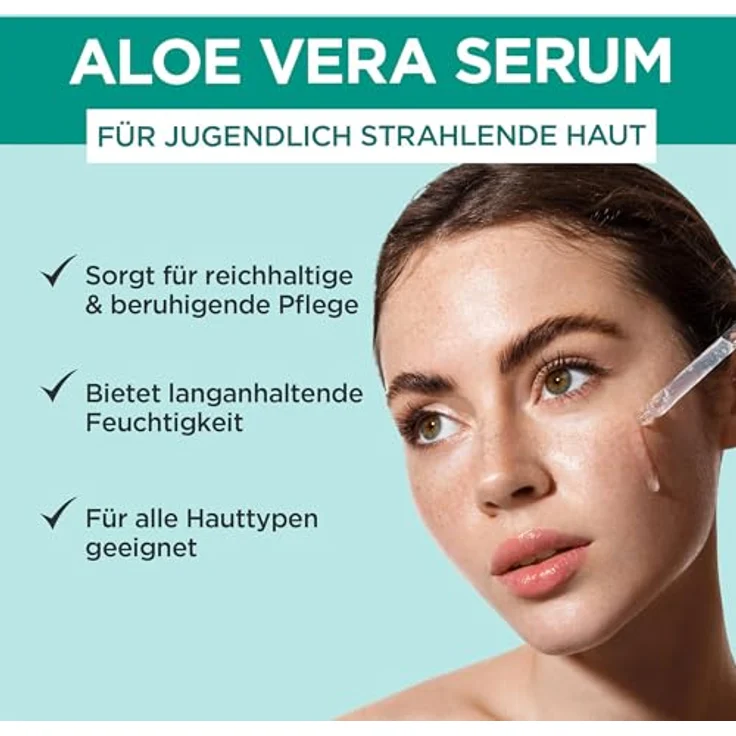 GARNIER SkinActive Hyaluron Aloe Serum Aloe Gesichtsserum 30 ml – Bild 2