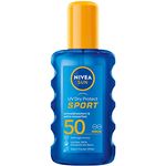 NIVEA SUN UV Dry Protect Sport Transparent SPF 50 Sonnenspray 200 ml