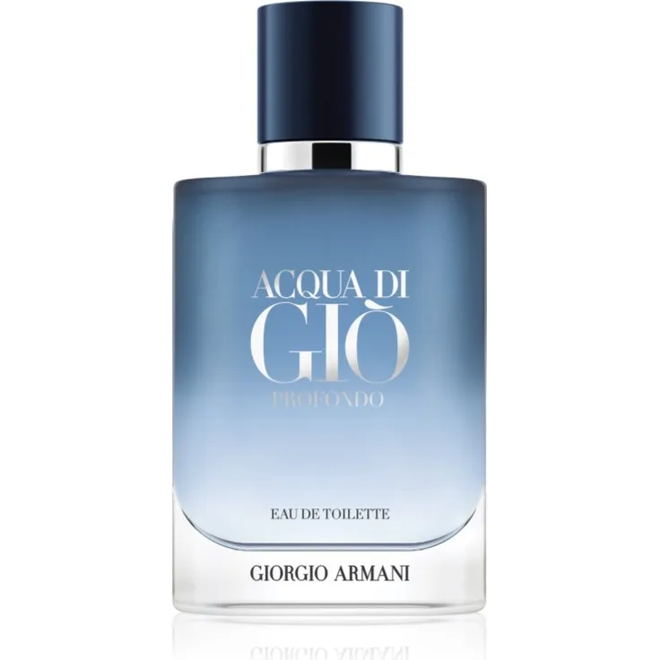 Armani Acqua di Giò Profondo, Eau de Toilette für Herren, 50 ml, aquatischer Duft mit maritimen Noten
