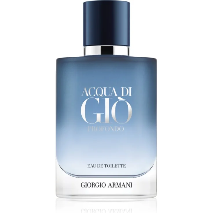 Armani Acqua di Giò Profondo, Eau de Toilette für Herren, 50 ml, aquatischer Duft mit maritimen Noten