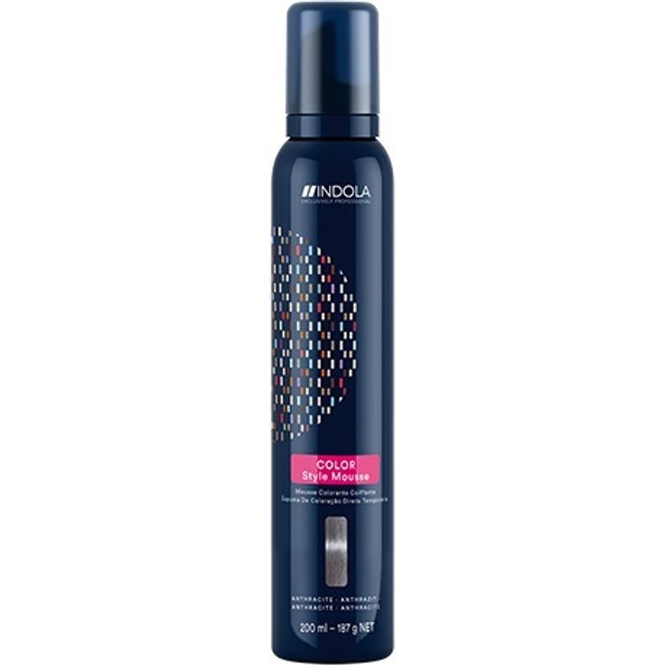 Indola Color Style Mousse 200 ml Neu Anthrazit
