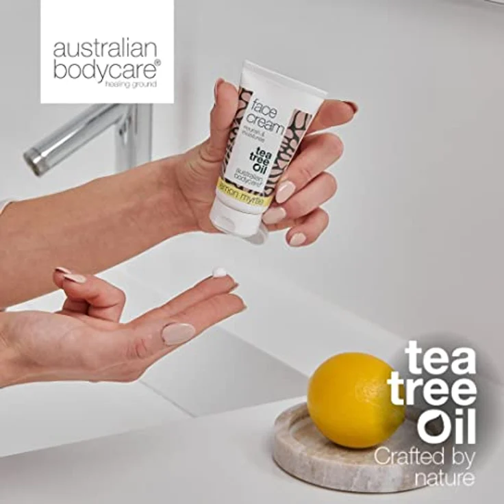 Australian Bodycare Anti-Pickel Gesichtscreme 50 ml - Mit Teebaumöl + Lemon Myrtle - Für unreine, fettige, trockene, Mischhaut - Ideal bei Pickel & Akne – Bild 4