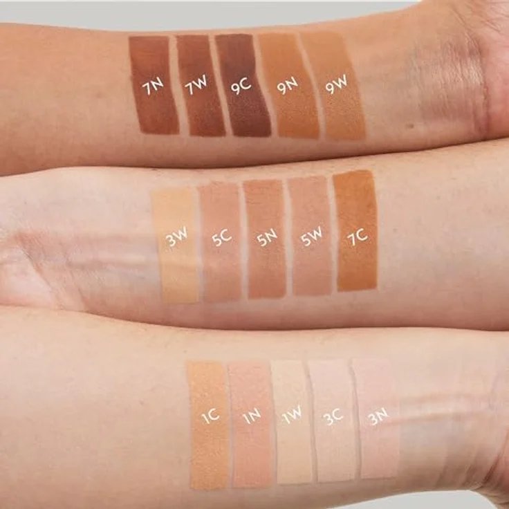 Isadora No Compromise Lightweight Matte Foundation (5C, 30 ml) - Atmungsaktive, wasserresistente Foundation mit mittlerer bis vollständiger Abdeckung – Bild 3