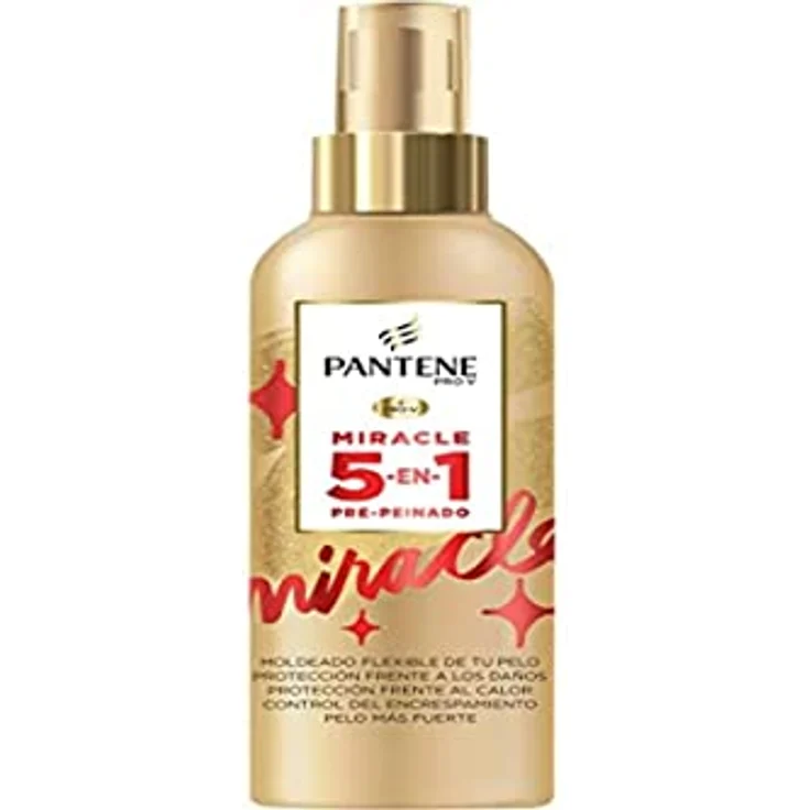 Pantene MIRACLE 5 IN 1 Pre-Styling & Hitzeschutzspray, 200 ml mit vielseitigen Funktionen für stylisches Haar
