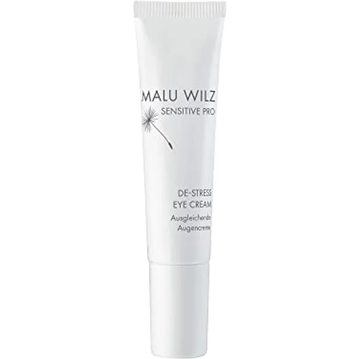 Malu Wilz DE-Stress Eye Cream 15ml I Skincare Augencreme für sanfte Gesichtspflege I Schützende Gesichtspflege-Creme mit Hyaluronsäure I Vegan – Bild 1
